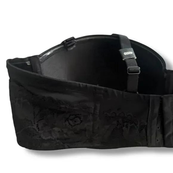 Torrid Bra Women's Plus Sz 40DD Black Curve Push-Up Strapless/Straps Underwire - Picture 5 of 14